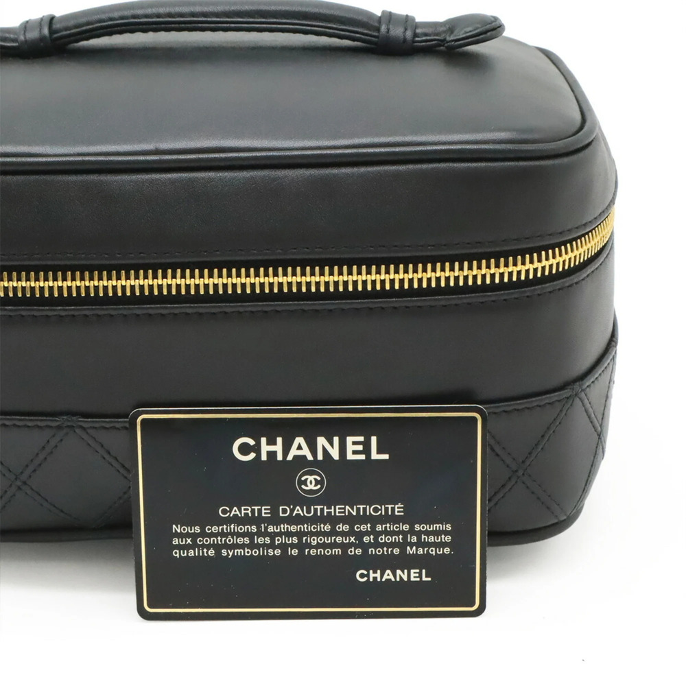CHANEL Black Leather Pouch - Picture 10 of 10